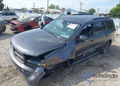 2017 Dodge Durango Gt Awd из США, поврежденный, VIN 1C4RDJDG4HC644281